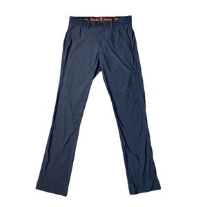 Psycho Bunny Pants Mens 30 Slim Black Golf Athleisure Stretch Athletic Preppy